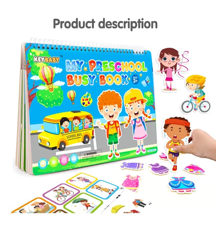 My Preschool Busy Book – TP2, Estilo 1