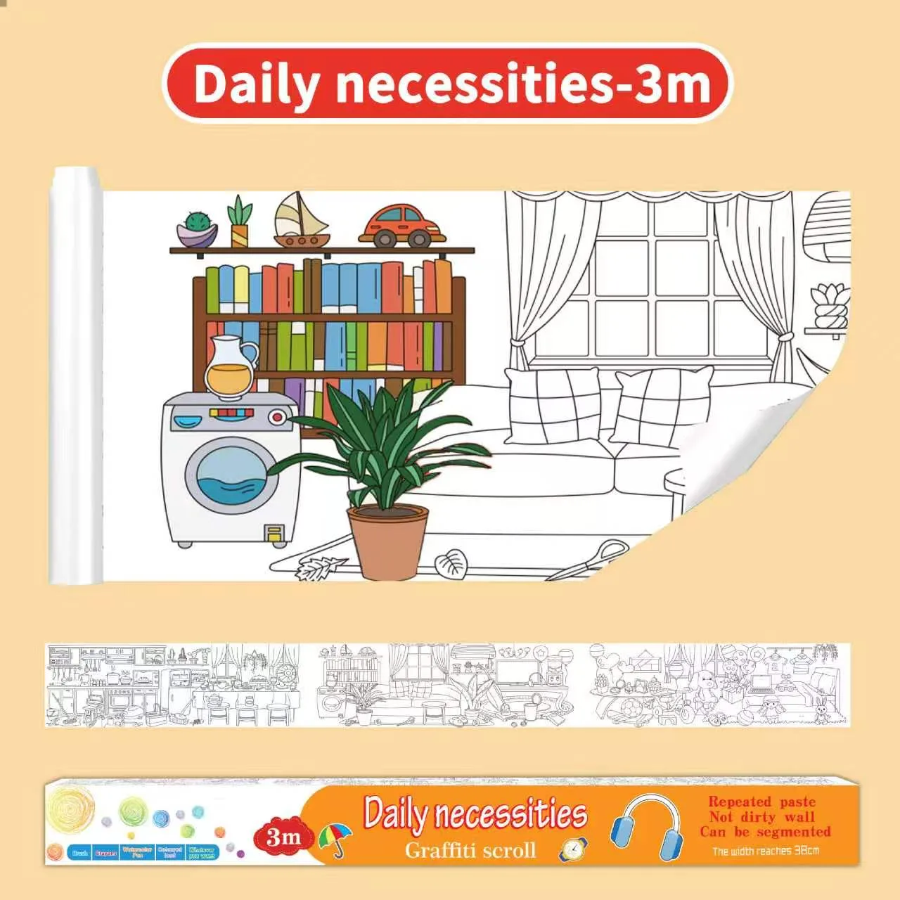 Graffiti Scroll – Daily Necessities