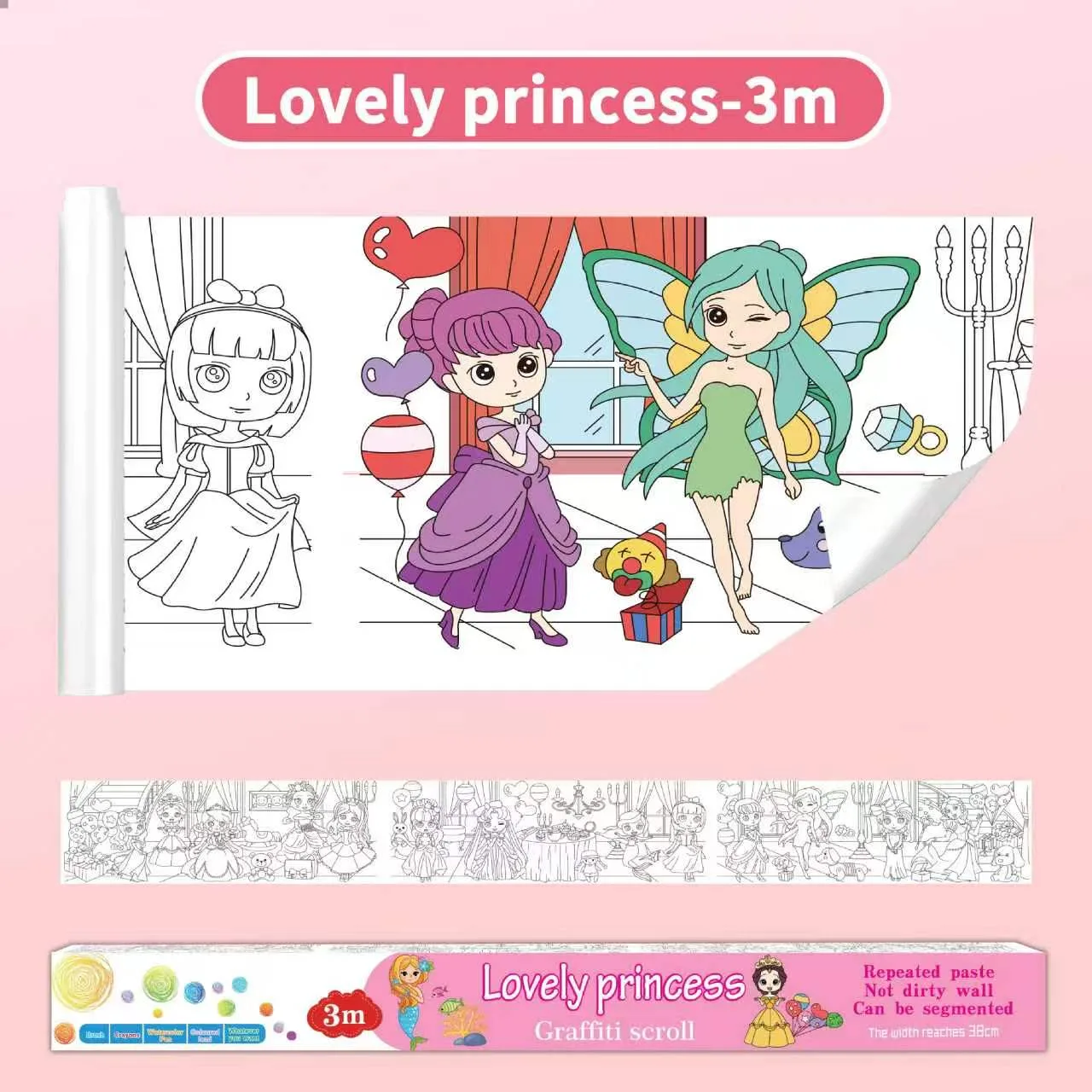 Graffiti Scroll – Princess
