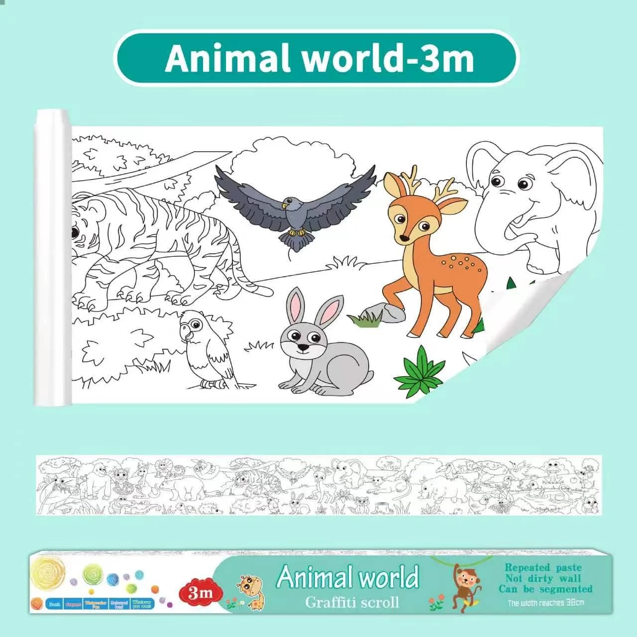 Graffiti Scroll – Animal