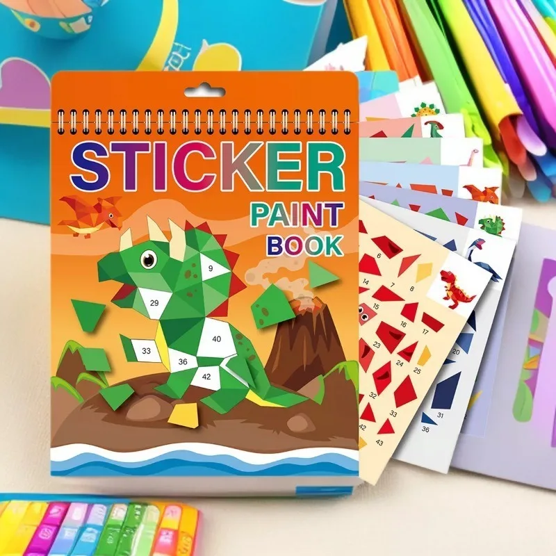 Sticker Puzzle Painting – Tipo 4, Estilo 2
